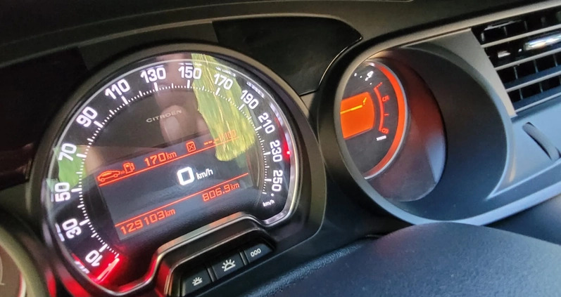 Citroen C5 cena 34900 przebieg: 129000, rok produkcji 2014 z Radziejów małe 67